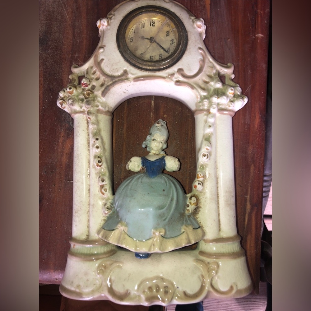Vintage German Mantel Clock